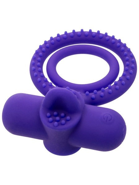 Calexotics Dual Climaxer Rechargeable Vibrating Cock Ring Sexy Devil Calexotics Dual Climaxer Rechargeable Vibrating Cock Ring Sexy Devil