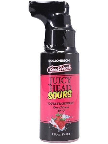 GoodHead Juicy Head Sour Dry Mouth Spray 59ml - Strawberry