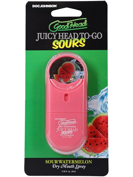 GoodHead Juicy Head To-Go Sour Dry Mouth Spray 9ml - Watermelon