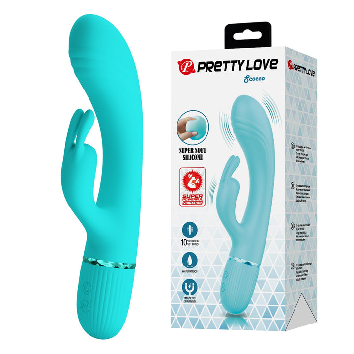 Pretty Love Scocco Rechargeable Rabbit Vibrator