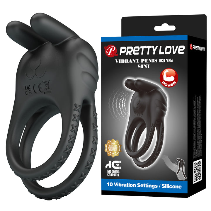 Pretty Love Sini Rechargeable Harness Cock Ring