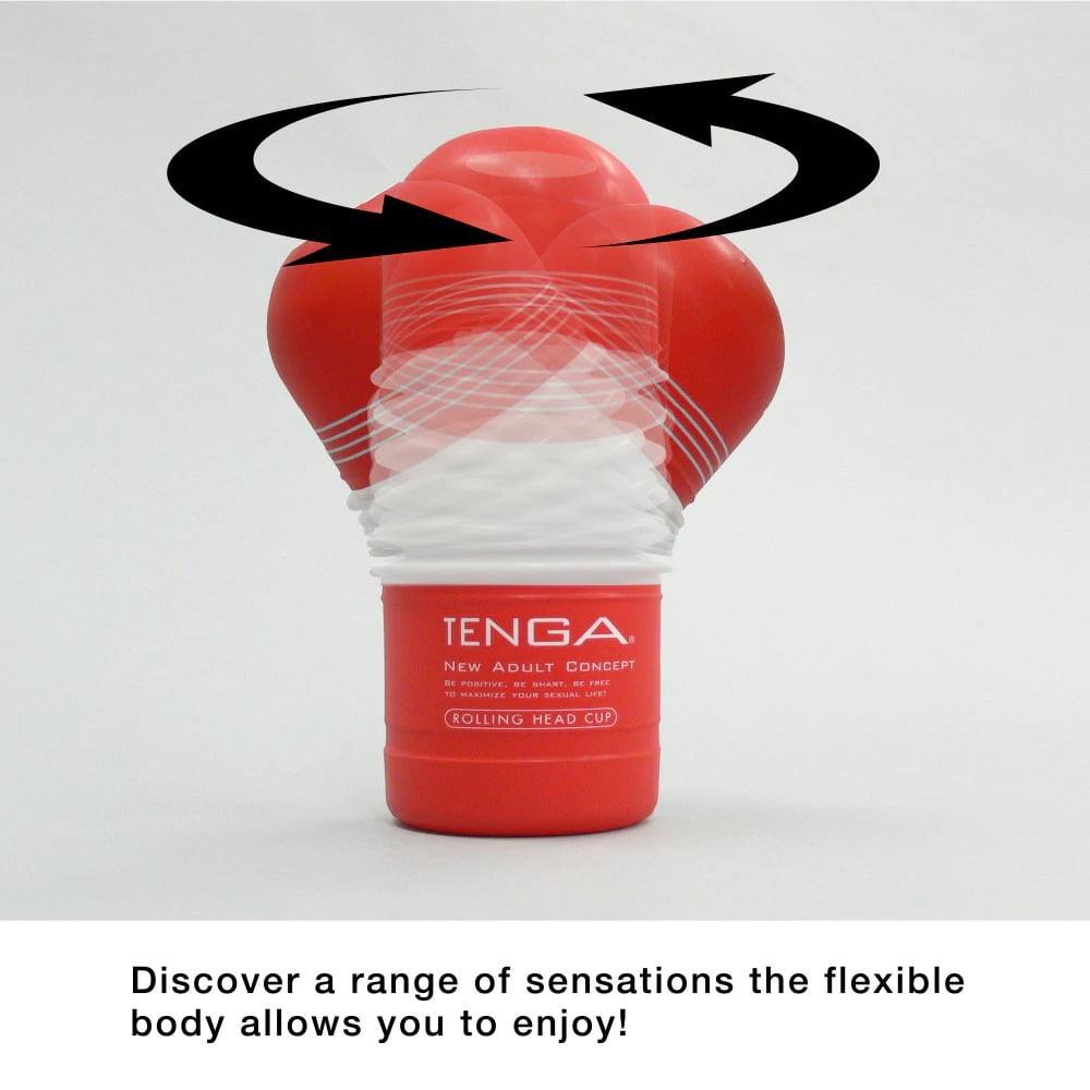 Tenga Rolling Head Cup Masturbator - Gentle