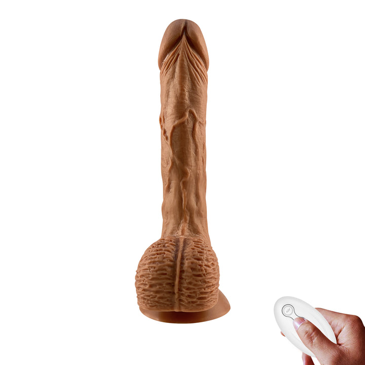 Telescopic Ultra Realistic 8.5'' Thrusting Dildo with Remote Control
