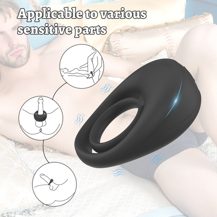 y.Love Titan-Pwr Rechargeable Vibrating Cock Ring - Vibrating Cock Ring - Australia - Sexy Devil