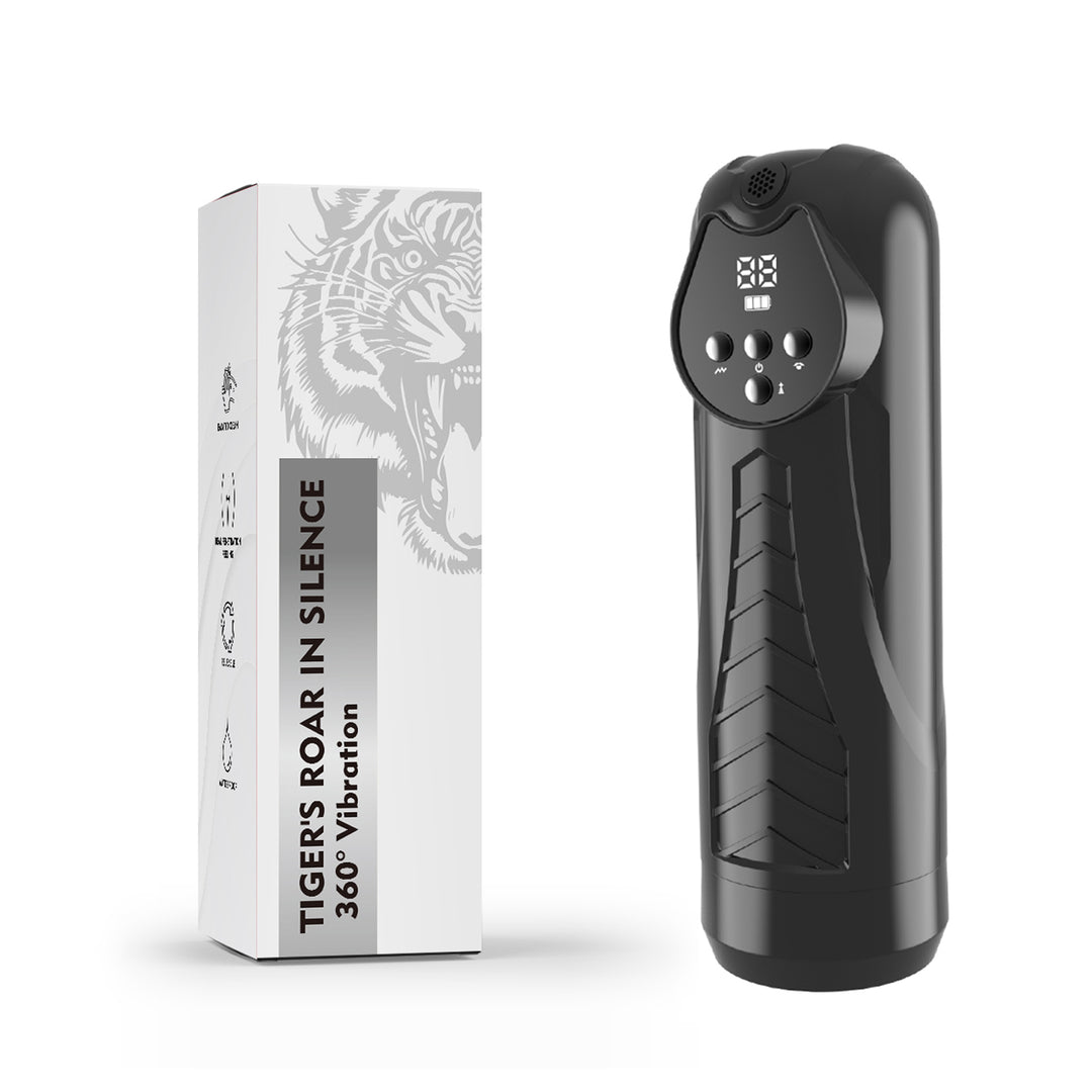 Tigers Roar Rechargeable 360° Vibration & Sucking Vagina Masturbator - Masturbator - Australia - Sexy Devil