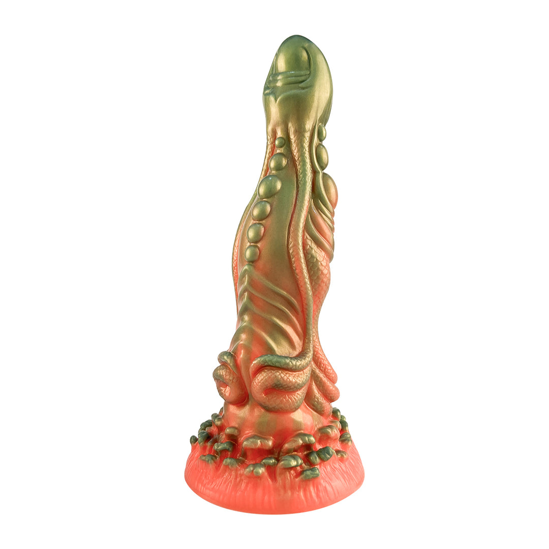 Liquid Silicone 9.8" Dragon Dildo with Suction Base