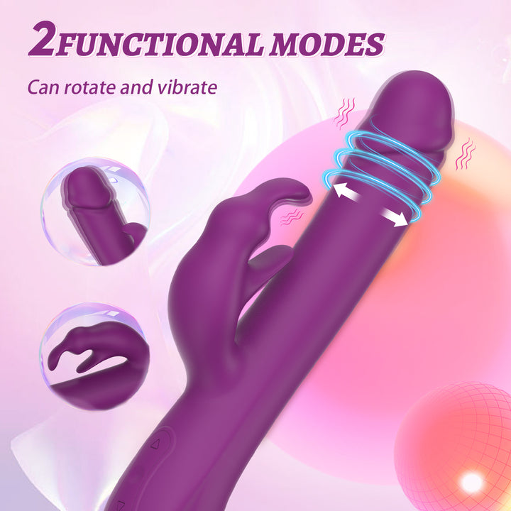 y.Love Ivan 360 Rotation & Vibrating Ultra Wave Rabbit Vibrator