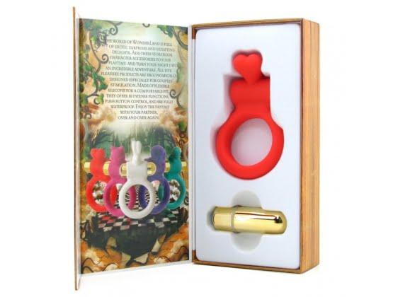 Doc Johnson WonderLand The Heavenly Heart Vibrating Cock Ring