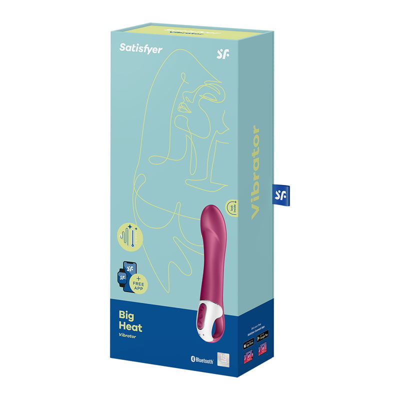 Satisfyer Heated Thrill Warming G-Spot Vibrator with App Control