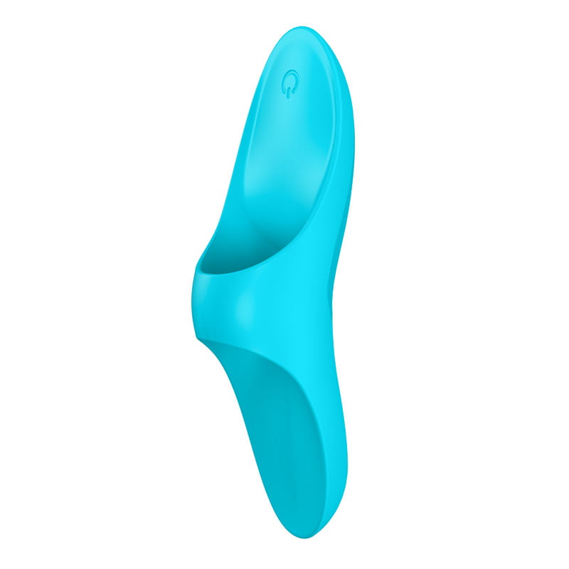 Satisfyer Teaser Rechargeable Finger Vibrator - Blue