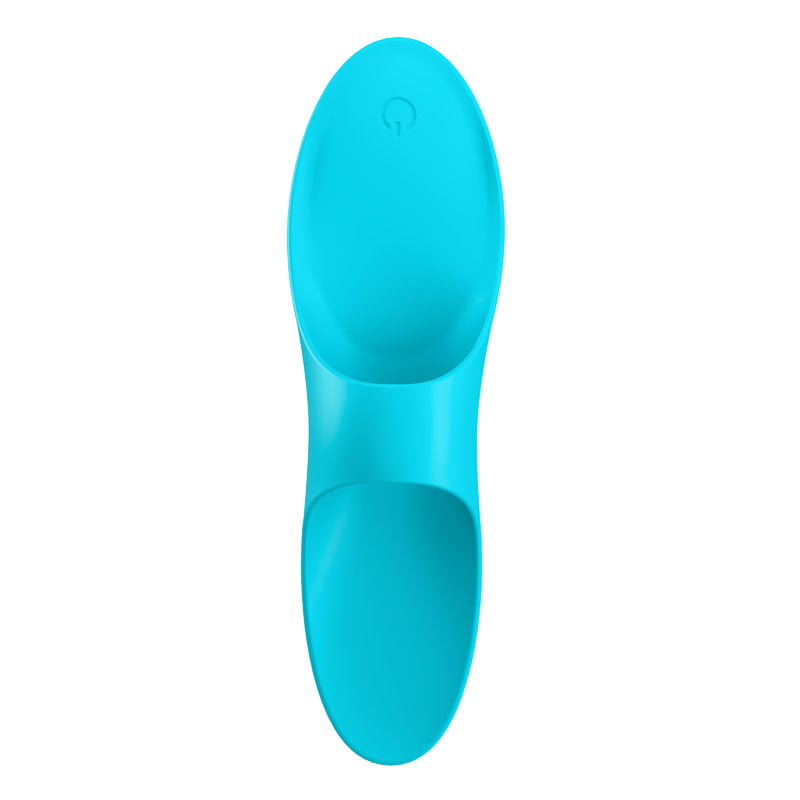 Satisfyer Teaser Rechargeable Finger Vibrator - Blue