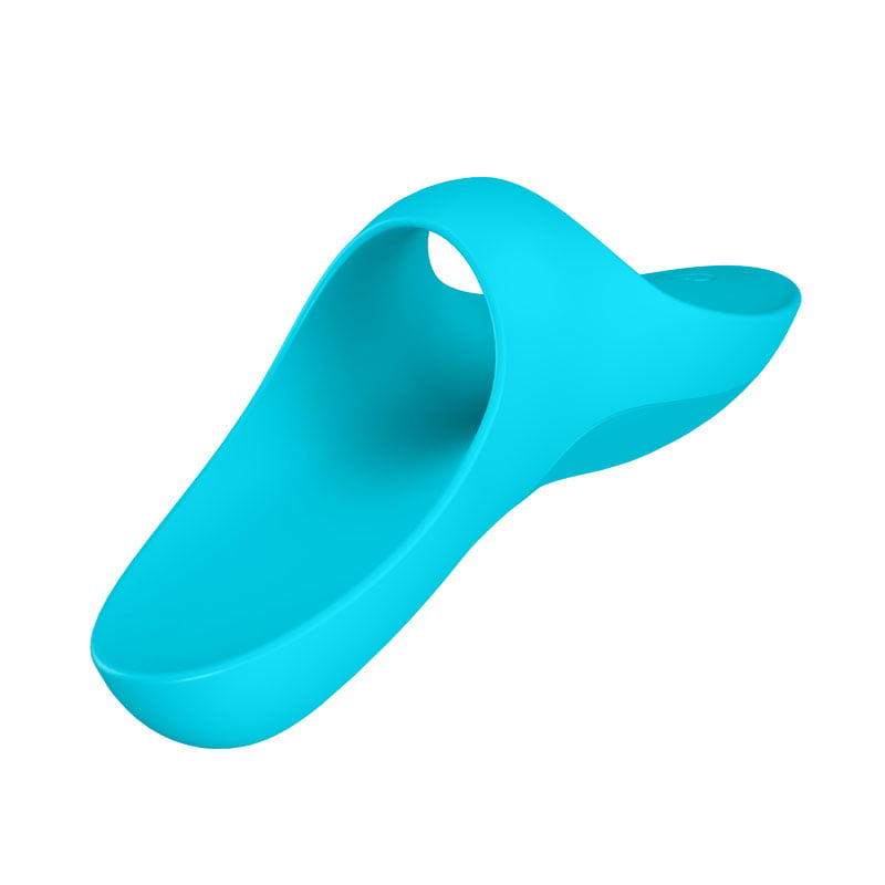 Satisfyer Teaser Rechargeable Finger Vibrator - Blue