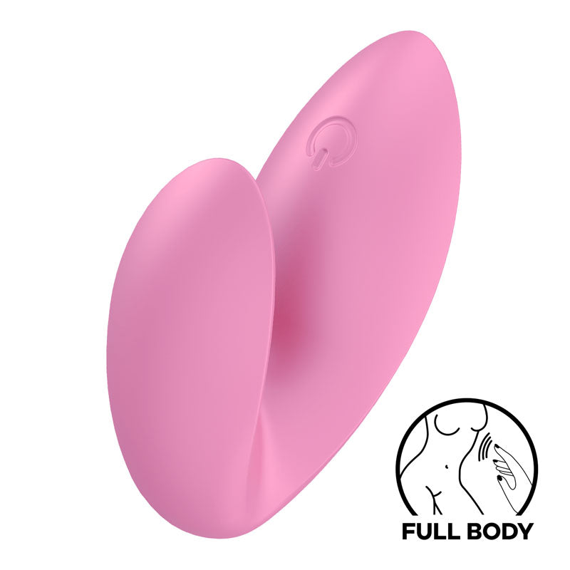 Satisfyer Love Riot Rechargeable Finger Vibrator - Pink