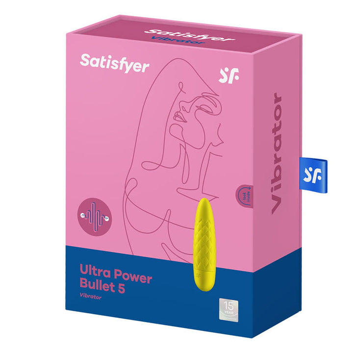 Satisfyer Ultra Power Bullet Vibrator 5 - Yellow