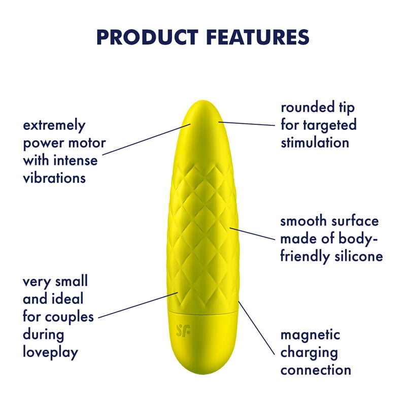 Satisfyer Ultra Power Bullet Vibrator 5 - Yellow