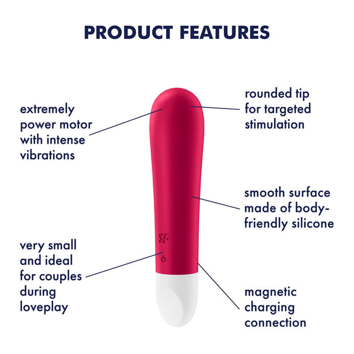 Satisfyer Ultra Power Bullet Vibrator 1 - Red