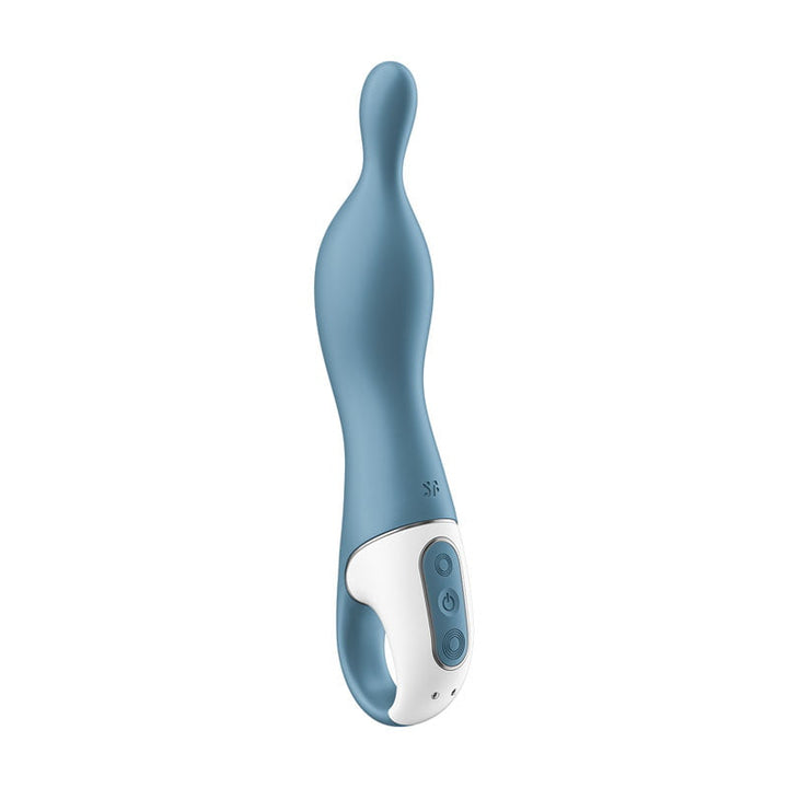 Satisfyer A-Mazing 1 A-Spot Rechargeable Vibrator - Blue