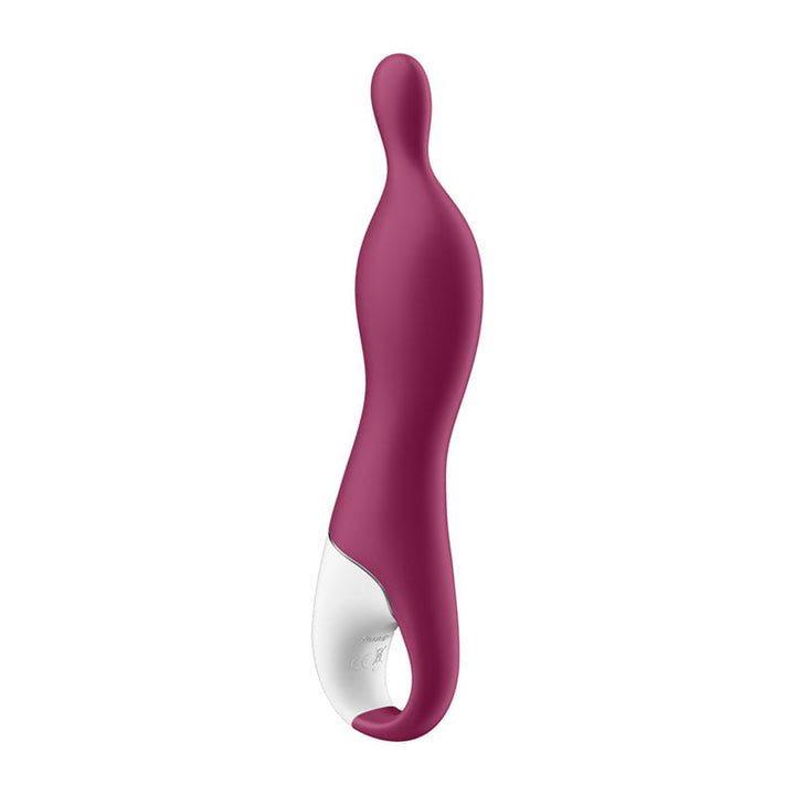 Satisfyer A-Mazing 1 A-Spot Rechargeable Vibrator - Berry