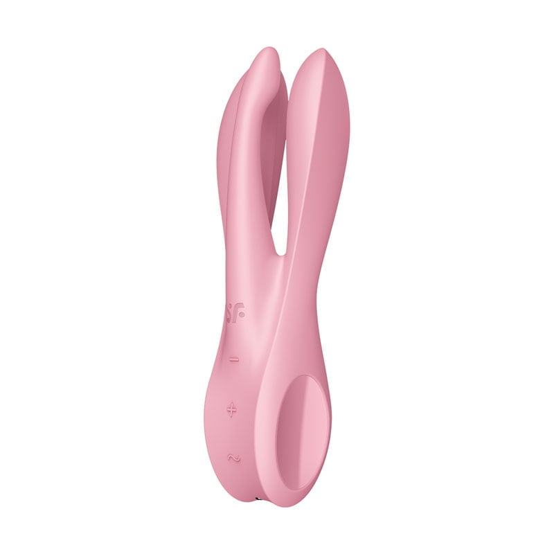 Satisfyer Threesome 1 Triple Head Vibrator - Pink