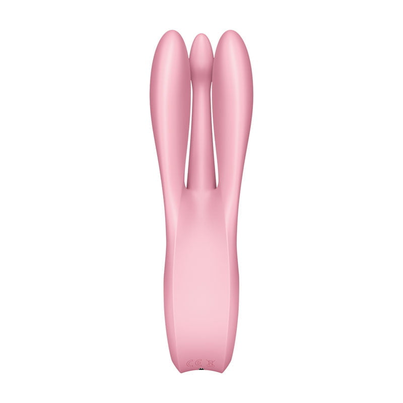 Satisfyer Threesome 1 Triple Head Vibrator - Pink