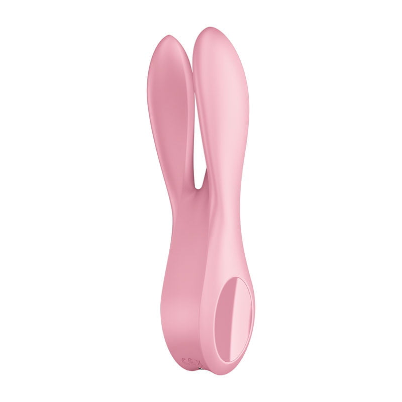 Satisfyer Threesome 1 Triple Head Vibrator - Pink