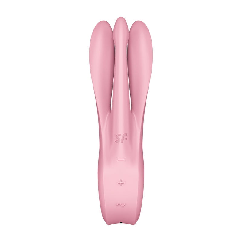 Satisfyer Threesome 1 Triple Head Vibrator - Pink