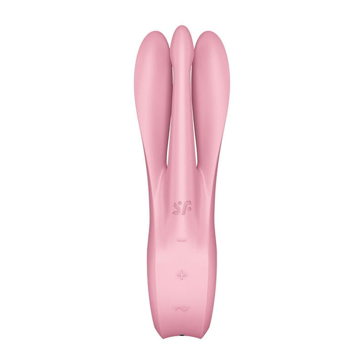 Satisfyer Threesome 1 Triple Head Vibrator - Pink