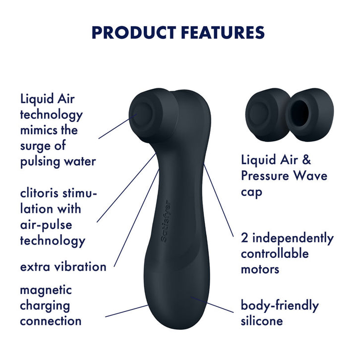 Satisfyer Pro 2 Gen 3 Liquid Air Pulse Clitoral Stimulator