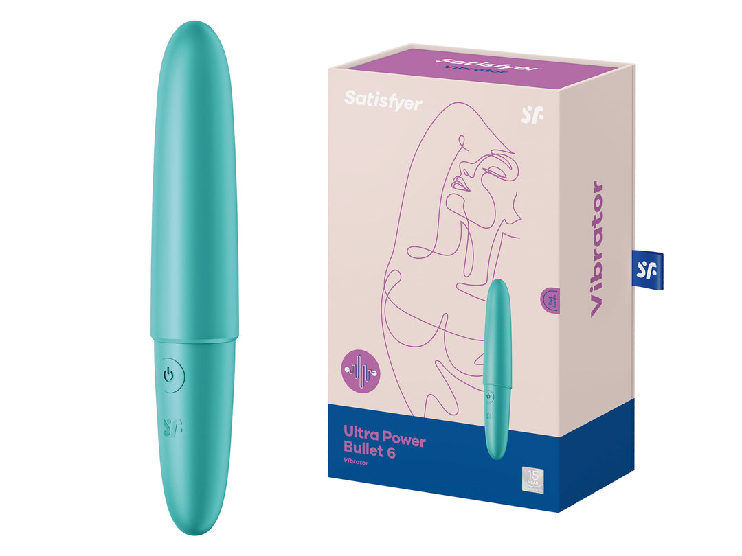 Satisfyer Ultra Power Bullet Vibrator 6 - Turquoise