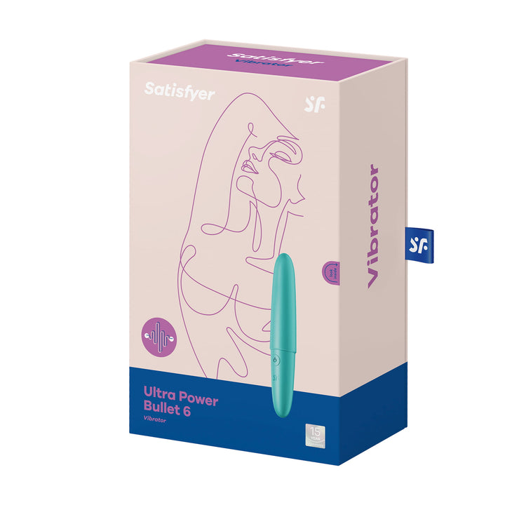 Satisfyer Ultra Power Bullet Vibrator 6 - Turquoise