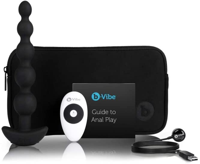 b-Vibe Cinco Rechargeable Beads with Remote