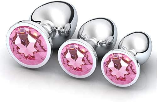 Seamless Stainless Steel Butt Plug Starting Kit