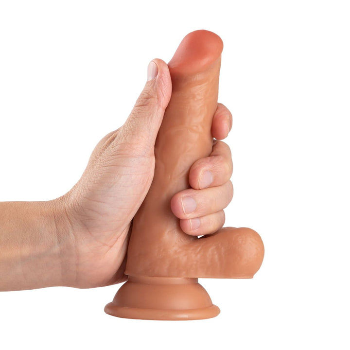 Lance's Cock B019 Ultra Realistic 6.7'' Dildo with Balls - Light