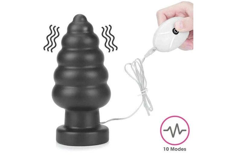Lovetoy Products 7'' King Sized Vibrating Anal Cracker Butt Plug