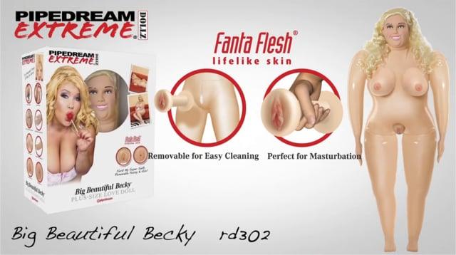 Big Beautiful Becky Plus-Size Love Doll-11330