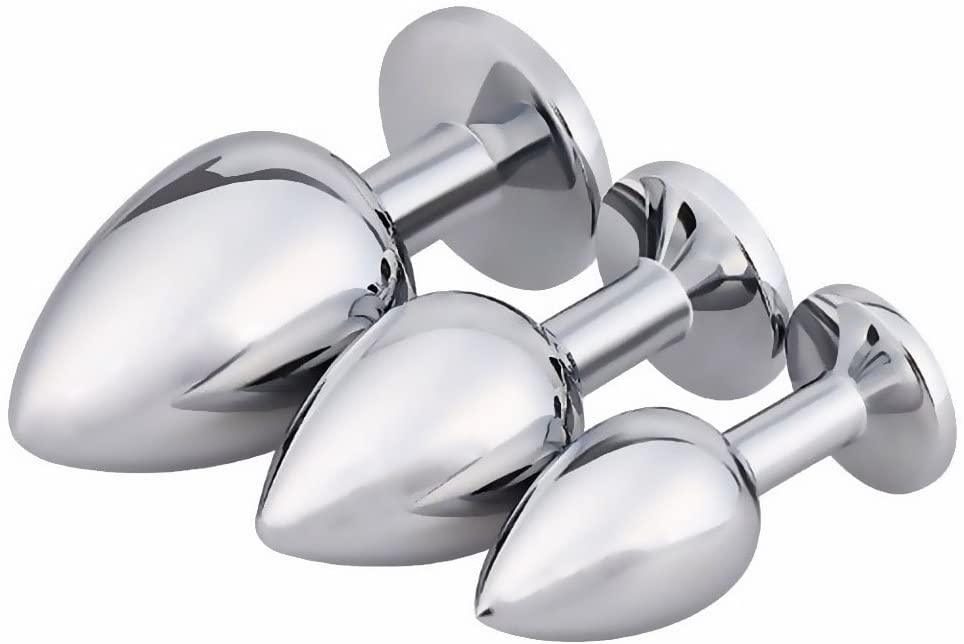 Seamless Stainless Steel Butt Plug Starting Kit