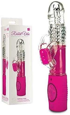 Topco Rabbit Vibe Dazzling Delight Rechargeable Butterfly Vibrator