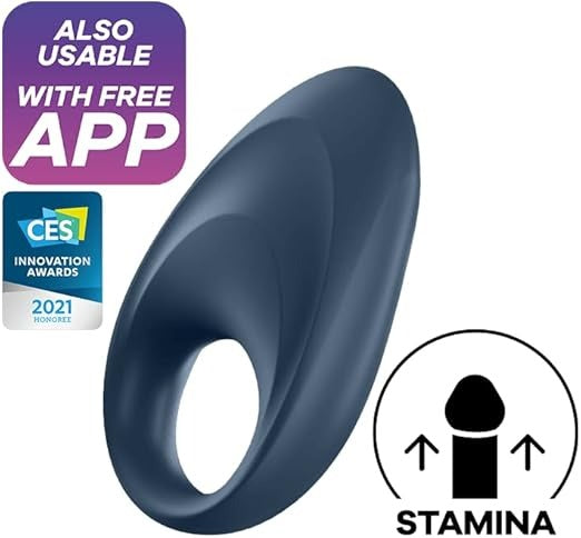 Satisfyer Mighty One Vibrating Cock Ring with App Control