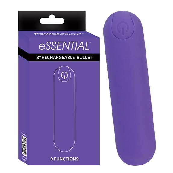 Essential Rechargeable Power Bullet - Vibrating Bullet - Australia - Sexy Devil