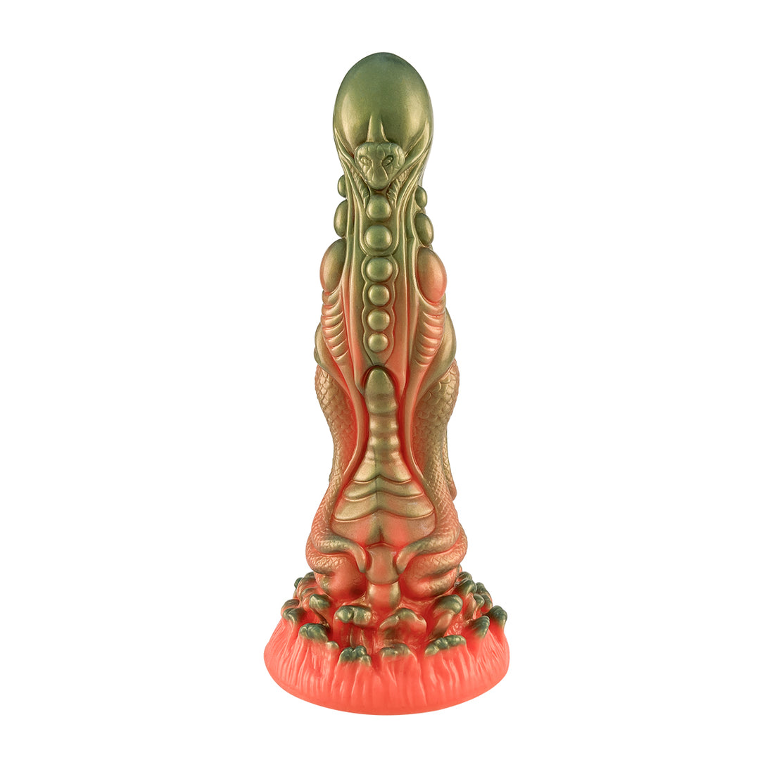 Liquid Silicone 9.8" Dragon Dildo with Suction Base