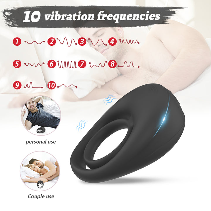 y.Love Titan-Pwr Rechargeable Vibrating Cock Ring - Vibrating Cock Ring - Australia - Sexy Devil