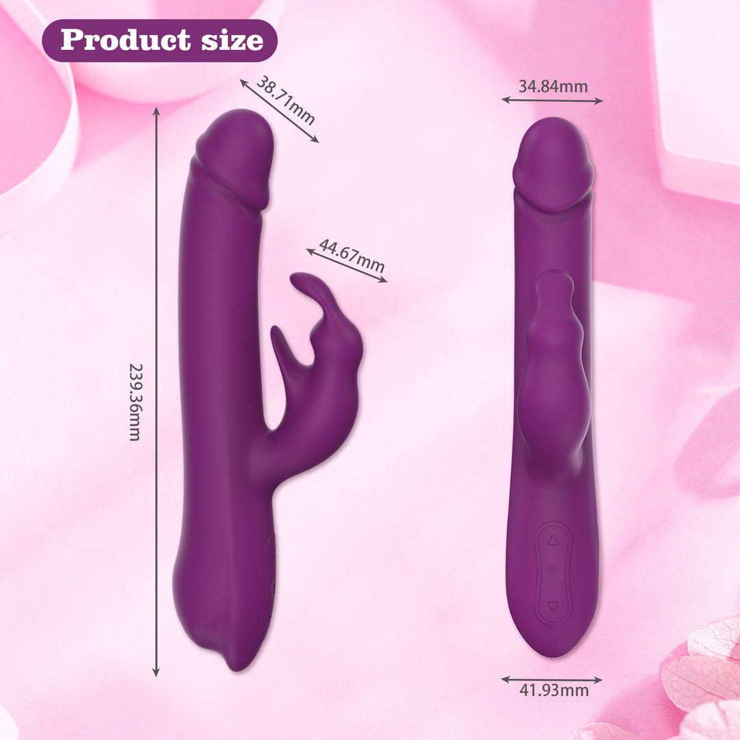 y.Love Ivan 360 Rotation & Vibrating Ultra Wave Rabbit Vibrator