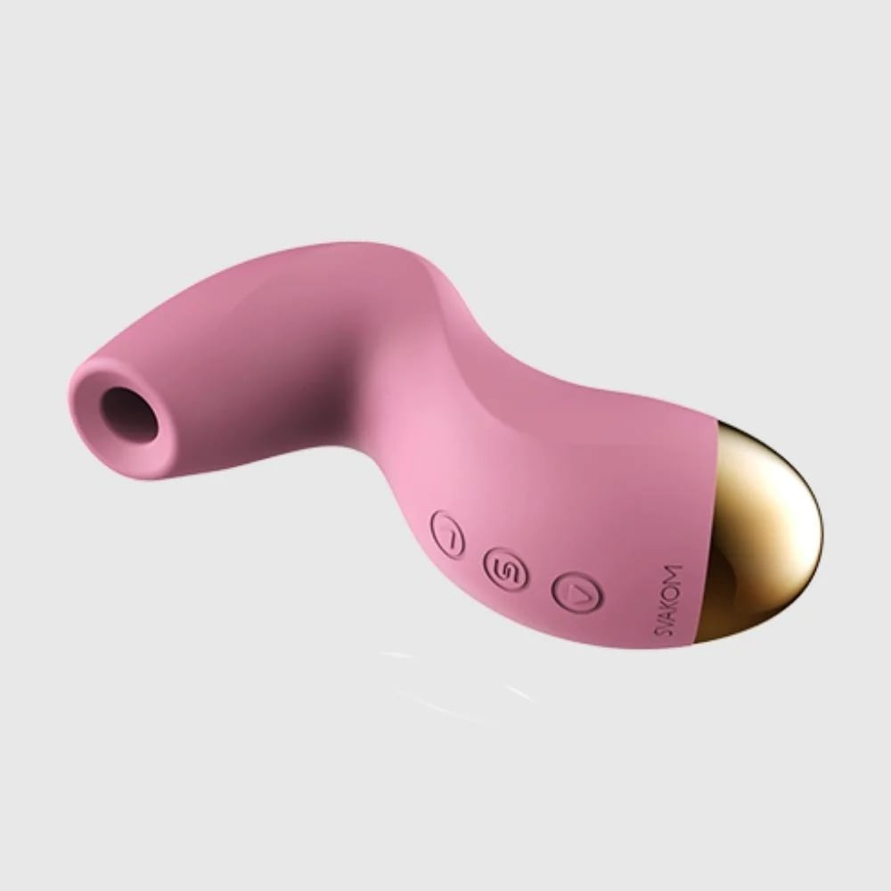 Svakom Pulse Pure Deep Suction Clitoral Stimulator - Pink