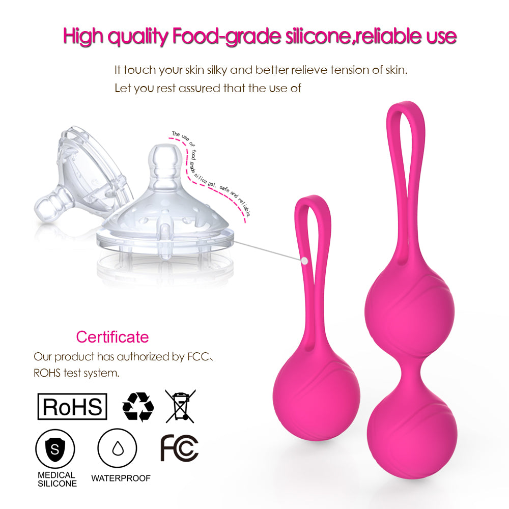 y.Love Julia-Fit 2pc Dewdrop Weighted Kegel Set 2pc - Kegel Balls - Australia - Sexy Devil