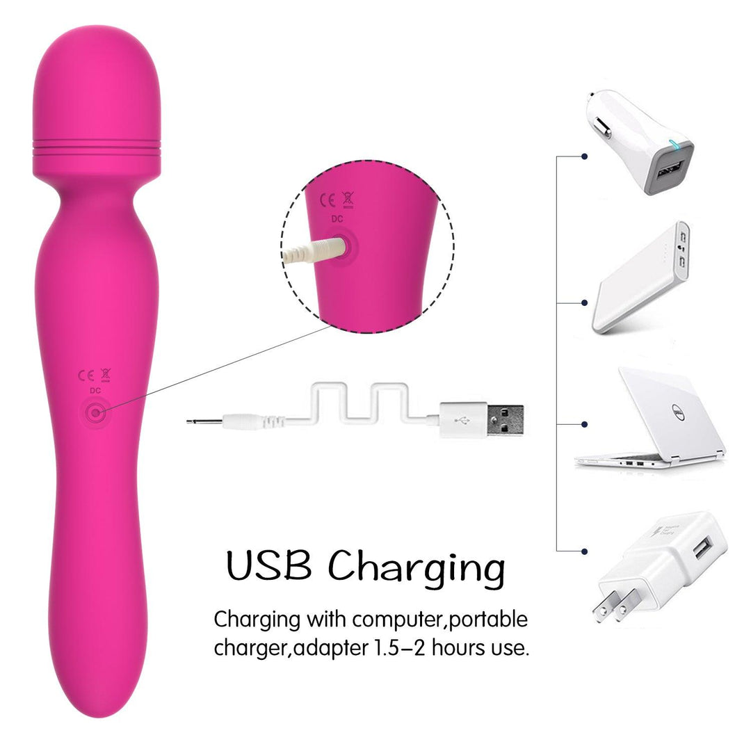 y.Love Angus Powerful Rechargeable Wand Vibrator - Vibrating Wand - Australia - Sexy Devil