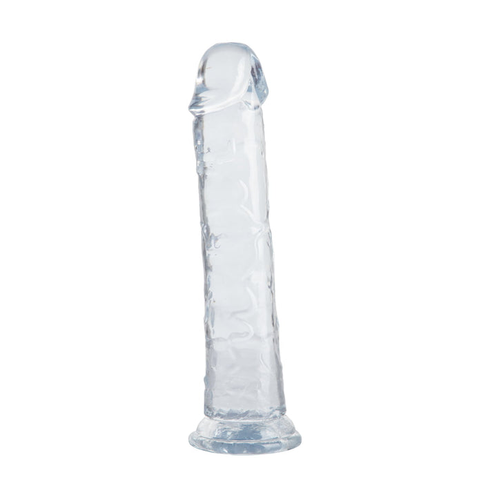 QS-D015L Ultra Realistic 8.5'' Dildo - Large - Clear