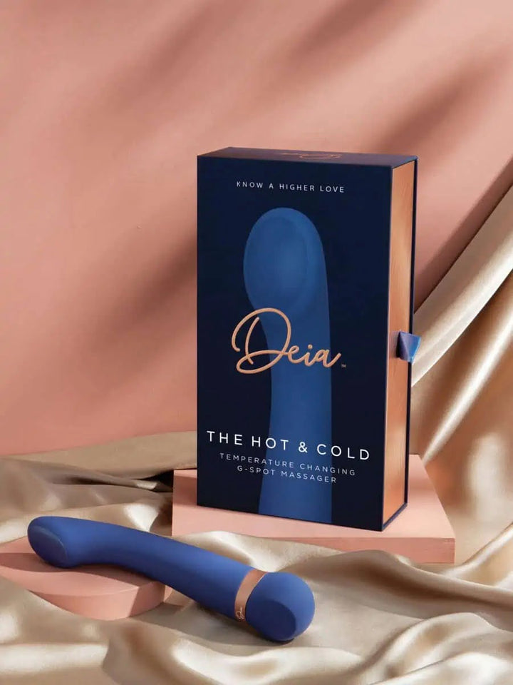 Deia The Hot & Cold Temperature Changing G-Spot Massager - Blue