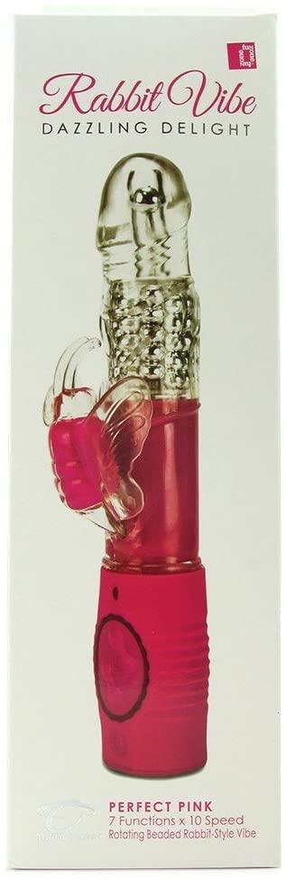 Topco Rabbit Vibe Dazzling Delight Rechargeable Butterfly Vibrator