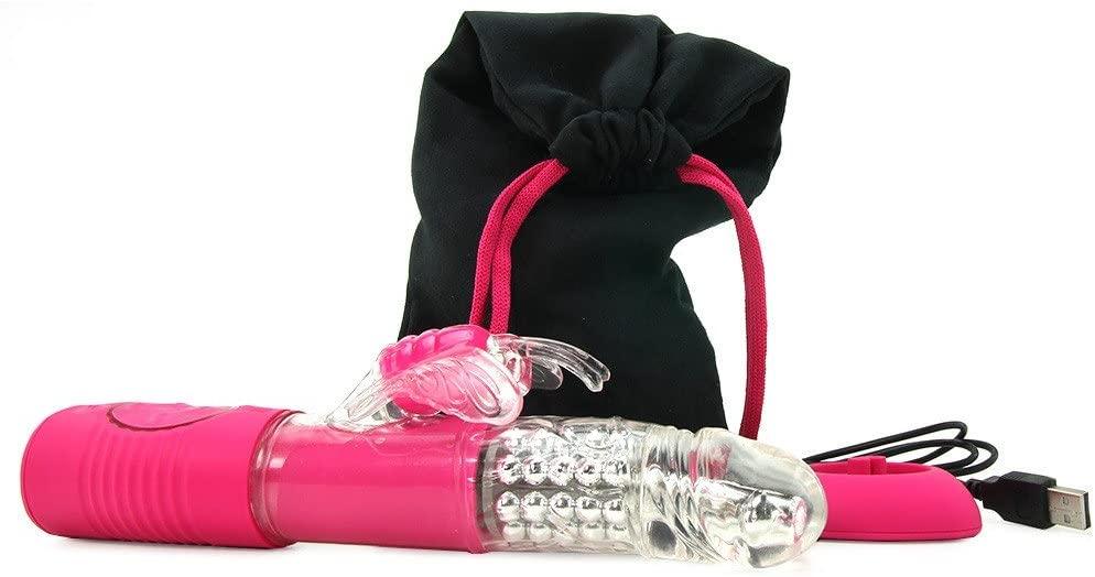 Topco Rabbit Vibe Dazzling Delight Rechargeable Butterfly Vibrator