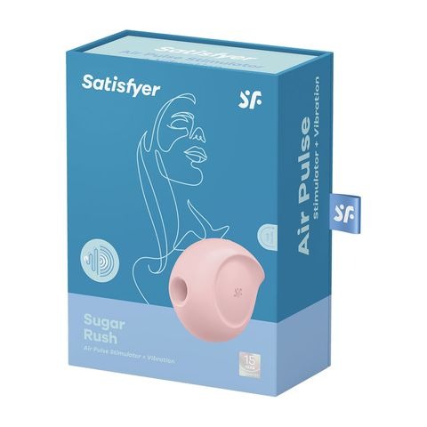 Satisfyer Sugar Rush Clitoral Stimulator - Pink